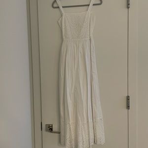 White Eyelet Embroidered Vineyard Vines dress